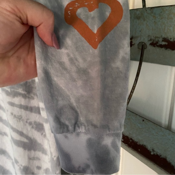 Chemistry Gray Tie-Dye Poetic Justice Long Sleeve Size Large - Picture 3 of 6